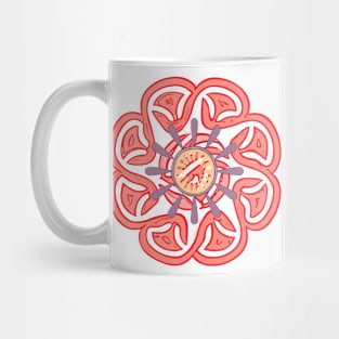 mandala Clamber drawingmandala Surge standing Mug